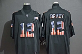 Buccaneers 12 Tom Brady Black USA Flag Fashion Vapor Limited Jersey,baseball caps,new era cap wholesale,wholesale hats